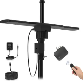 An-5013orv Jadeley Outdoor Digital Hd Tv Antenna 1600 Miles Range Supports 2 Tvs 35ft Cable