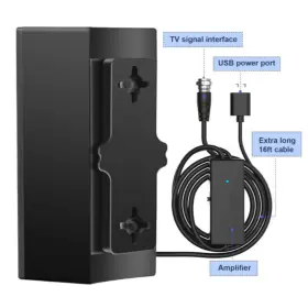 5600 Jahy2tech 883149342893 Indoor Outdoor Tv Antenna - Miles Range Amplified For Hdtv #2