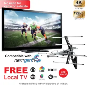 Jasco Products 445047634635 Ultrapro Outdoor Hd Digital Long Range Smart Tv Antenna Supports 4k 1080p V #2