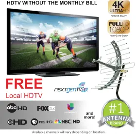 29884-pk1 Jasco Products Company Llc Ge Outdoor Hd Digital Tv Antenna Long Range Smart Supports 4k 1080p #2