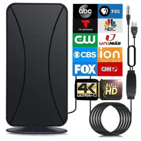 Jhesao 710946484641 Tv Antenna For Smart - Indoor Digital Hd And Free Lo
