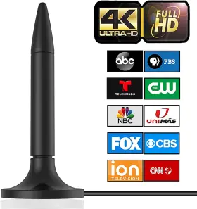Joinus 313036990932 Tv Antenna For Smart 2024 Clear 4k Hd Digital Indoor 300 Miles R