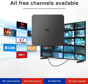 Jokklokk 717817202830 Tv Antenna Indoor For Support 4k 1080p Digital Hd Inch #3