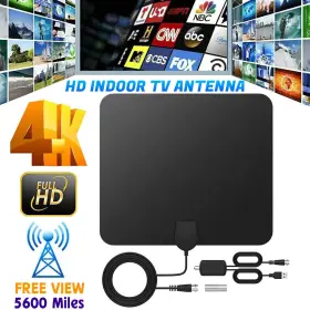 Hdtv030 Jzcxkingtu 5600 Miles Range Tv Antenna Digital Hd Antena Indoor Hdtv 1080p 4k Newest 2024