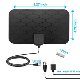 Kangyue 031088885841 Digital Tv Antenna For Smart 360 Reception Support 4k 1080p #2