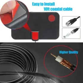 Kangyue 031088885841 Digital Tv Antenna For Smart 360 Reception Support 4k 1080p #3
