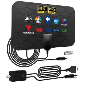 Kangyue 419989785947 Tv Antenna 2026 Upgraded Digital For Indoor Hdtv 360 Re