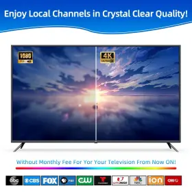 Keidns 706926403351 2024 Upgraded Tv Antenna Indoor With 650 Miles Coverage Range Supports 2k 4k #2