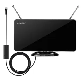 At-211b Keraxl 616361909489 Indoor Tv Antenna - Antop Rabbit Ear #2