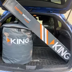 Bklutd011115h King Tailgater 3 Dish Satellite Bundle Tripod Carry Bag And Receiver