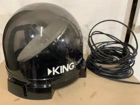 Rkop4800-b1 King One Pro Portable Satellite Tv Dish For Rv Or Tailgating Cable