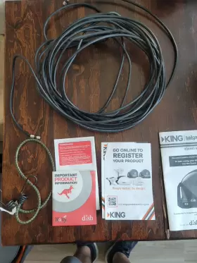 Vq4100 King Quest Portable Satellite Tv Antenna / No Remote #3