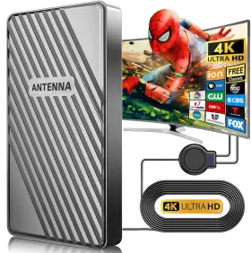 Kkyyiidd He08 2026 Strongest Tv Antenna For Smart 4000 Miles Long Range Digital Antenna