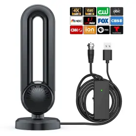 Klomier 721545701145 Tv Antenna Indoor For Local Channels 560 Miles Range Digital Ante