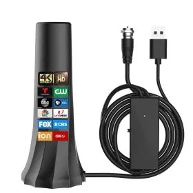 Klomier 803173330338 Tv Antenna For Smart Without Cable With 560 Miles Coverage Range Amplifie