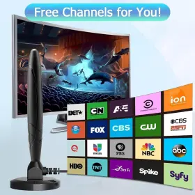 Channels780 Koyetubs 623130523418 Tv Antennatv Antenna Indoor For Local Long Distance I #3