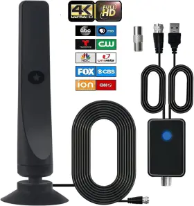 Koyetubs 903742706855 Tv Antenna Digital For Smart Amplified Hd With