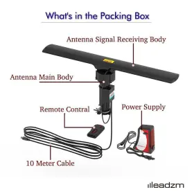 Ta-10000a Leadzm 980 Mile Hdtv 1080p Outdoor Hd Tv Antenna Digital Signal Amplifier Electric Home #2
