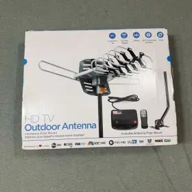 Leadzm Ta-102/ta-851/ta-001 Outdoor Tv Antenna Amplified Motorized Hdtv 1080p 4k 360 Home