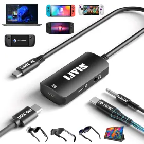Livin 762736185375 Usb C To Portable Monitor Ar Glasses Xreal One Air 2