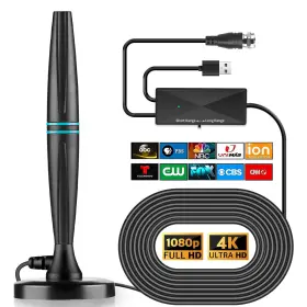 Lyrwihn 717325465819 Tv Antenna Indoor For Smart Local Channels Support 4