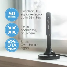 Magic Stick Tv 751125189056 Antenna For Smart Without Cable - Digital Indoor Ota Local Cha #3