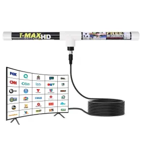 Magic Stick Tv 769560745225 Antenna - Indoor Outdoor Up To 60 Miles Range Enhanced Usa Paten