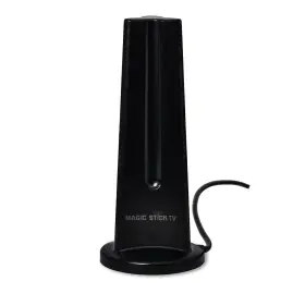 Ms-60max Magic Stick Tv 860007858253 Amplified Indoor Antenna For Smart Television - Signal Booster Up
