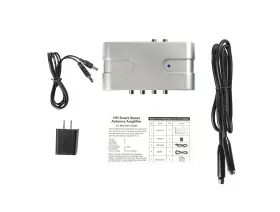 Mcduory 193499512403 Amplifier With 4way Splitter Clear Up/amplify Pixial Low Strength Signals To 4tv