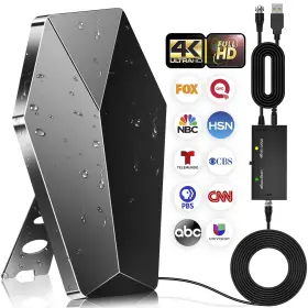 Merpersom 094759105604 2025 Upgraded Strongest Digital Tv Antenna 2200 Miles Range For