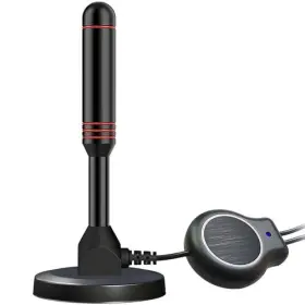 Merryan 059718935543 Tv Antenna With Magnetic Base - 4k Hd Digital Indoor Amplified H