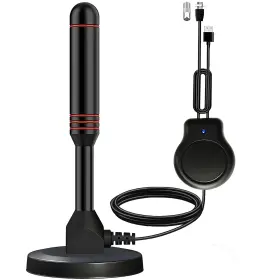 Merryan 059718935567 Tv Antenna With Magnetic Base - Digital Indoor 4k Hd Amplified H