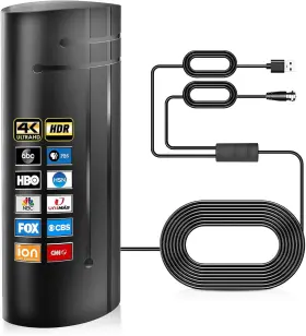 Mingtak 705353531965 2026 Upgraded 3600 Miles Range Tv Antenna Indoor Outdoor Amplified Digital