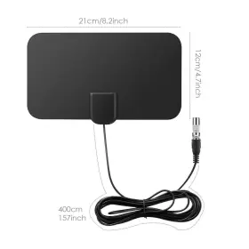 Mintata 058638877909 Hd Digital Tv Antenna 50 Miles Range With Amplifier Signal Booster Active Ind #2