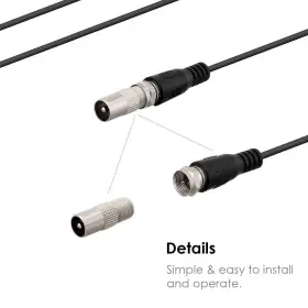 Mintata 058638877909 Hd Digital Tv Antenna 50 Miles Range With Amplifier Signal Booster Active Ind #3