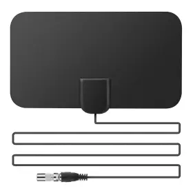 Mintata 058638877909 Hd Digital Tv Antenna 50 Miles Range With Amplifier Signal Booster Active Ind