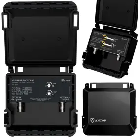 Missmoon 616361906792 Antop Amplifier For Tv Antenna Digital Booster Signal Preamplifier