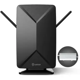 Missmoon 616361908680 Antop Hdtv Antenna Flat Panel Mini Big Boy Indoor Outdoor Smartpass Amplified