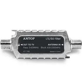 Missmoon 616361909106 Antop Lte Filter 3g/4g/5g Digital Antenna Signal Purifier For Tv Frequen