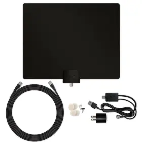 60-mile Mohu 172304288245 Leaf 50 Amplified Indoor Tv Antenna Range Uhf/vhf Multi-direct #2