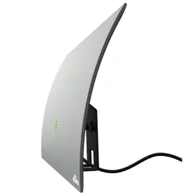 60-mile Mohu 817848012429 Gateway Plus Amplified Indoor Tv Antenna Signal Indicator Range Uh