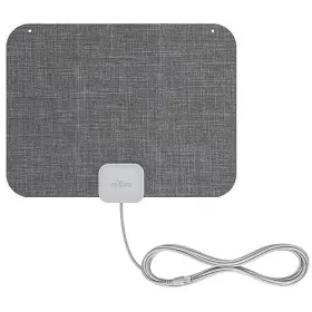60-mile Mohu 817848012481 Leaf Stitch Amplified Flat Indoor Tv Antenna Range Jolt Swit #2