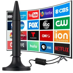 Monzeen 751390201316 900 Miles Tv Antenna 2025 Digital For Smart And All Stron