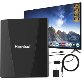 Mornixol Mx-aid1b Tv Antenna Indoor Digital Outdoor With Signal Booster 100 Miles