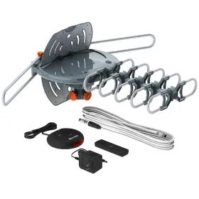 Mornixol Mx-aod2g Tv Antenna Outdoor 360 Motorized 150 Miles Long Range Rece