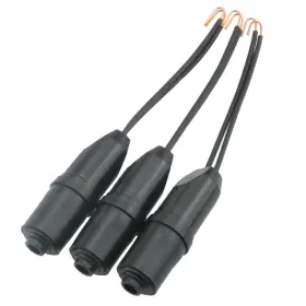 Mtqy 728456073941 Tv Antenna Connector 3pcs 300 To 75 Ohm Vhf/uhf/fm Outdoor Matching T