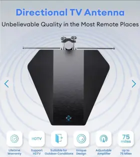 Av-186v Must Have New Concept Digital Outdoor Hdtv Tv Antenna Av- 186v 360 Omni Directional #2