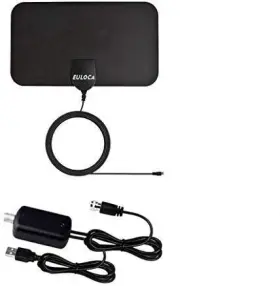 Mygica 714801000281 Tv Antenna Indoor Digital Hdtv Amplified Antennas Freeview 4k 1080p Hd Vhf U