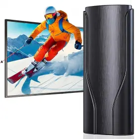 Nggngg 748435198458 Digital Tv Antenna Indoor Outdoor 2200 Miles Long Range Hd For Smart