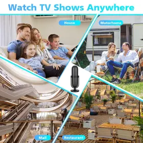 Nimizo 721545608208 Tv Antenna Indoor For Smart Local Channels With 650 Miles Coverage Range #3